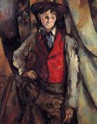 Paul Cezanne, Boy in a Red Vest
